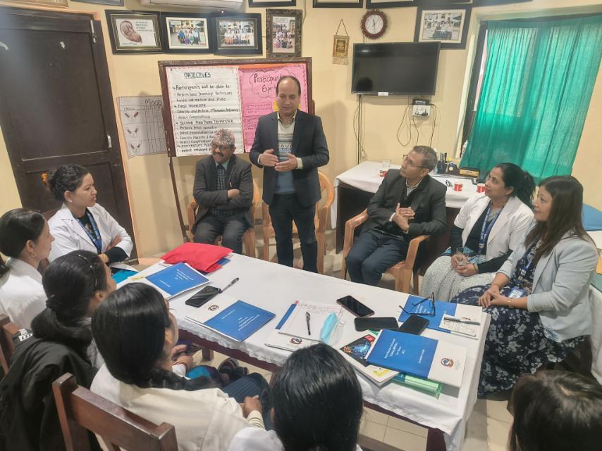 RoUSG Training @ Amda Hospital, Jhapa