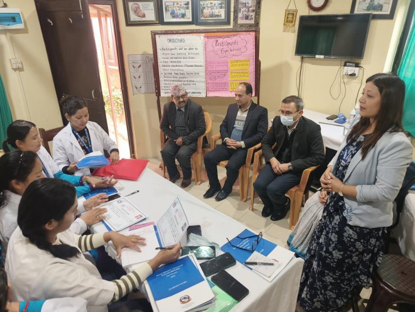 RoUSG Training @ Amda Hospital, Jhapa