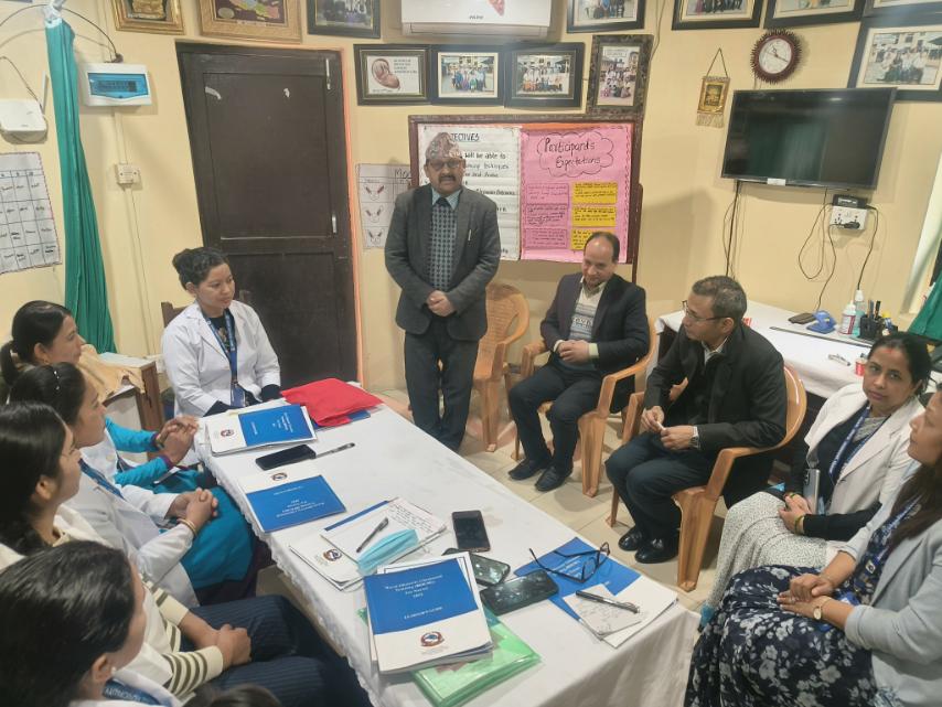 RoUSG Training @ Amda Hospital, Jhapa