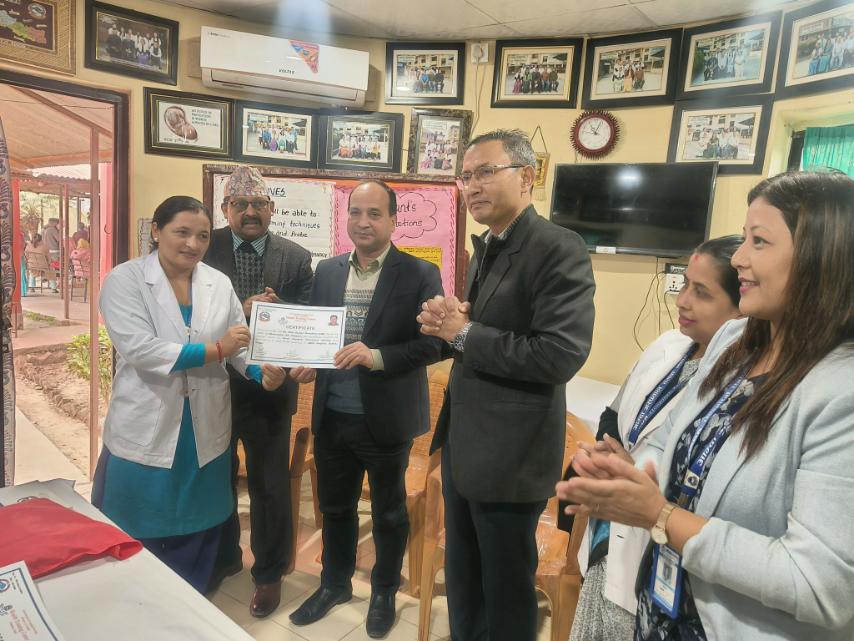 RoUSG Training @ Amda Hospital, Jhapa
