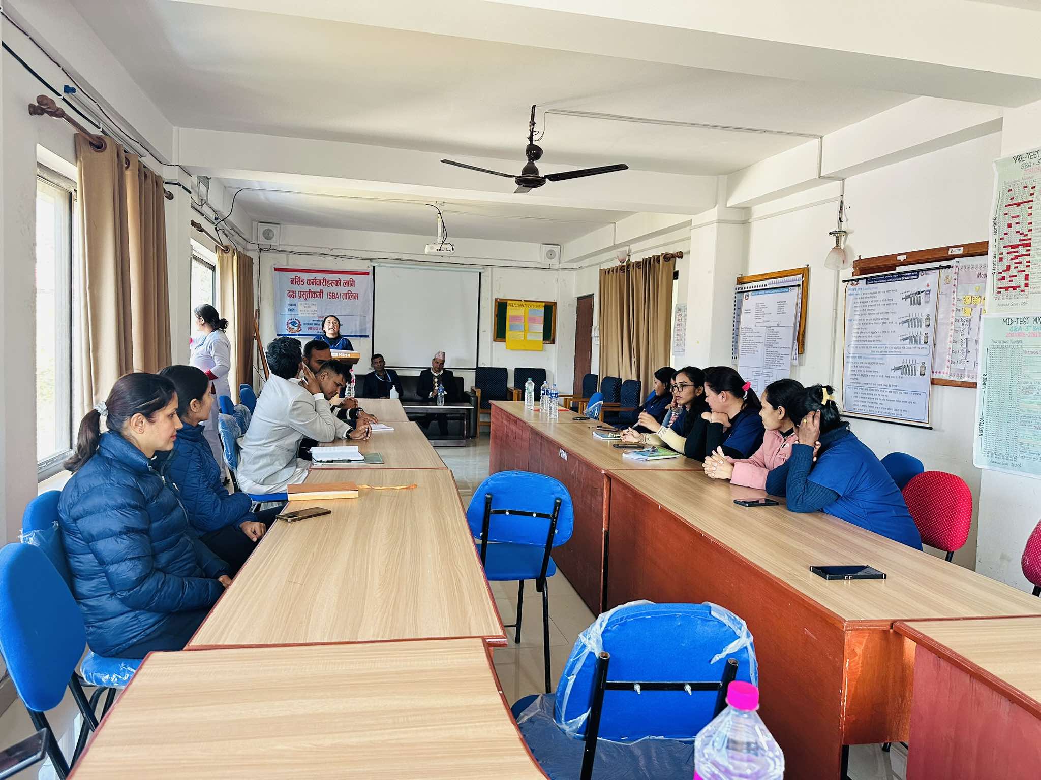 SBA @ Matrishishu Miteri Hospital, kaski